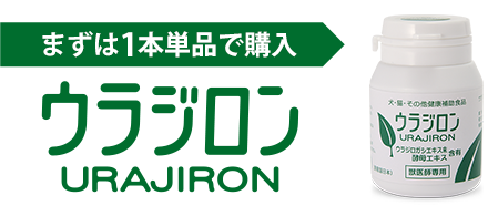まずは1本単品で購入「ウラジロン」